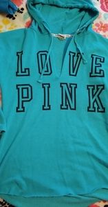 Victoria secret pink crew with hood